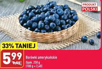 ALDI Borówki amerykańskie 250g oferta