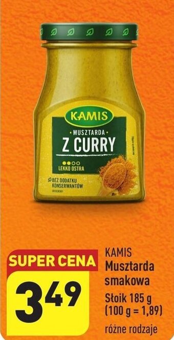 ALDI KAMIS Musztarda smakowa 185g oferta