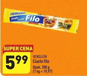 ALDI HENGLEIN Ciasto filo 300g oferta