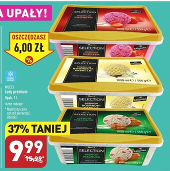 ALDI MUCCI Lody premium 1l oferta