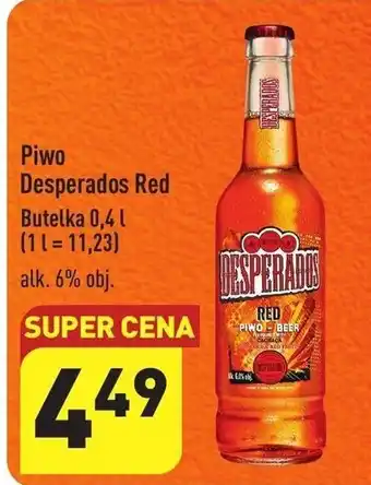 ALDI Piwo Desperados Red 0,4l oferta