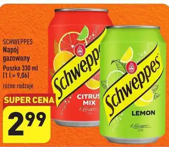 ALDI SCHWEPPES Napój gazowany 330 ml oferta