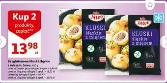 Auchan Bezglutenowe kluski śląskie z mięsem, Jawo, 450 g oferta