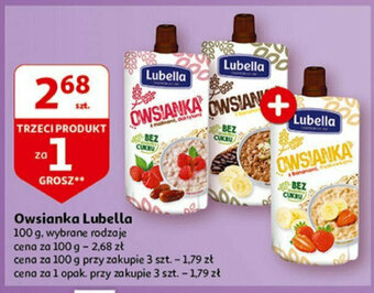 Auchan Owsianka Lubella 100 g oferta