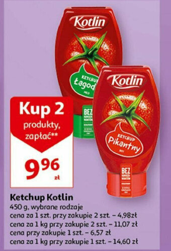 Auchan Ketchup Kotlin 450 g oferta