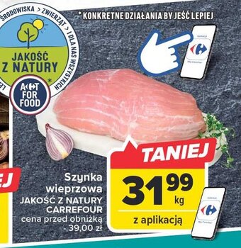 Carrefour Szynka wieprzowa oferta