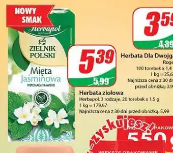 Dino Herbata mięta jaśminowa oferta