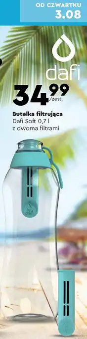 Biedronka Butelka soft 700 ml + 2 filtry oferta