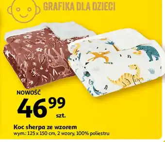 Auchan Koc sherpa 125 x 150 cm oferta