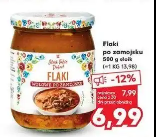 Kaufland Flaki wołowe po zamojsku oferta