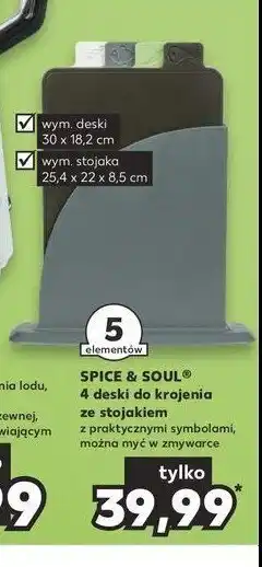 Kaufland Zestaw desek + stojak oferta