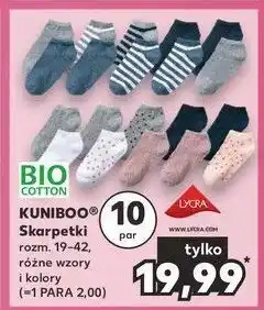 Kaufland Skarpetki 19-42 oferta