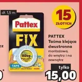 Taśma dwustronna montażowa 1.5 m udźwig 80 kg