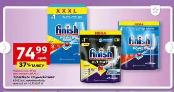 Auchan Tabletki do zmywarki Finish oferta