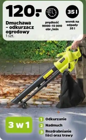 Netto Dmuchawa - odkurzacz ogrodowy 1 szt. oferta