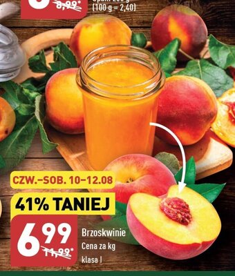 ALDI Brzoskwinie 1kg oferta
