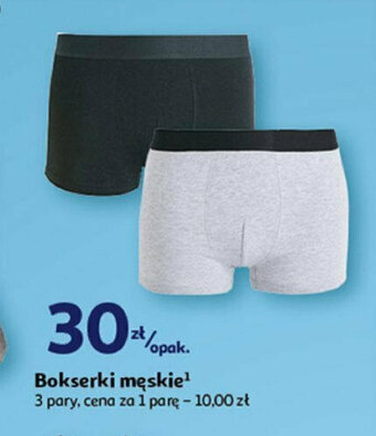Auchan Bokserki męskie oferta