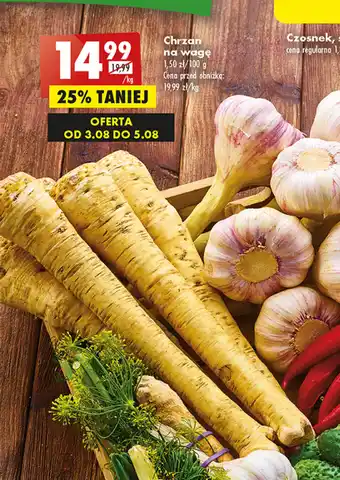 Biedronka Chrzan 1kg oferta