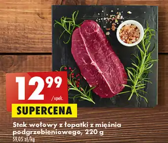 Biedronka Stek wołowy z łopatki z mięśnia podgrzebieniowego, 220 g oferta
