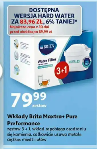 Auchan Wkłady Brita Maxtra+ Pure Preformance oferta