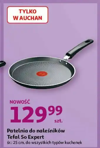 Auchan Patelnia do naleśników Tefal So Expert oferta