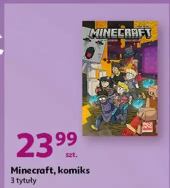 Auchan Minecraft, komiks oferta