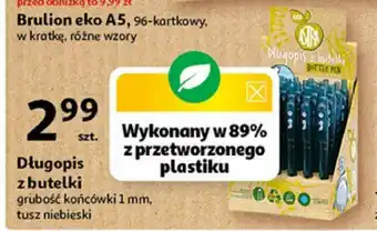 Auchan Długopis z butelki szt. oferta