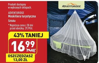 ALDI Moskitiera turystyczna Sztuka oferta