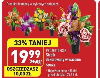 ALDI Stroik dekorowany w misie Sztuka oferta