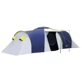 Decathlon Nadir 8 pro niebieski - namiot turystyczny rodzinny 8-osobowy acamper oferta