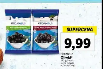 Lidl Oliwki suszone czarne oferta