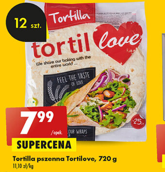 Biedronka Tortilla pszenna Tortilove, 720 g oferta