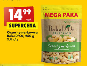 Biedronka Orzechy nerkowca BakaD'Or, 250 g oferta
