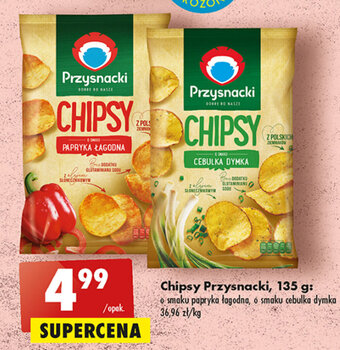 Biedronka Chipsy Przysnacki, 135 g oferta