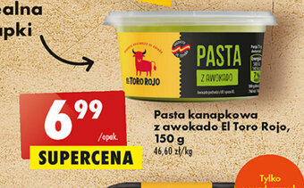 Biedronka Pasta kanapkowa z awokado El Toro Rojo, 150 g oferta