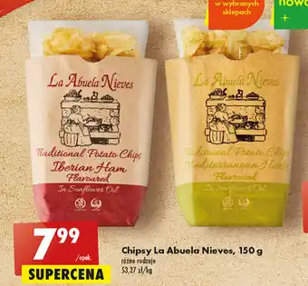 Biedronka Chipsy La Abuela Nieves, 150 g oferta