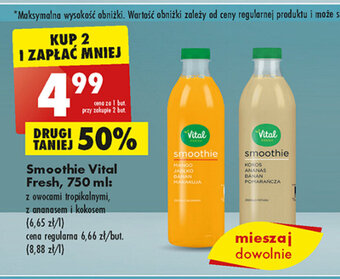 Biedronka Smoothie Vital Fresh, 750 ml oferta