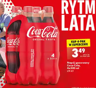 Biedronka Napój gazowany Coca-Cola, 500 ml oferta