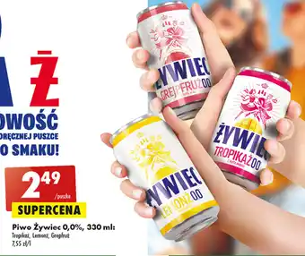 Biedronka Piwo Żywiec 0,0%, 330 ml oferta