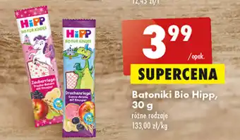 Biedronka Batoniki Bio Hipp, 30g oferta