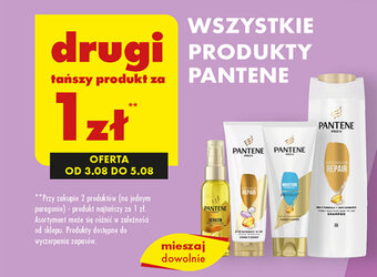 Biedronka WSZYSTKIE PRODUKTY PANTENE oferta