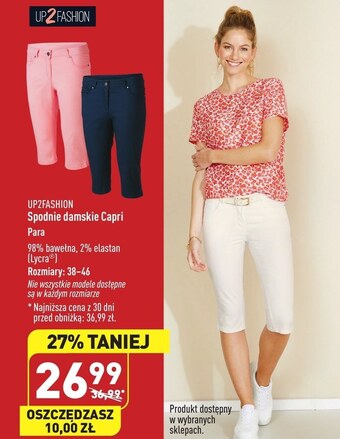 Spodnie damskie up2fashion