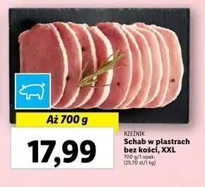Lidl Schab bez kości rzeźnik oferta