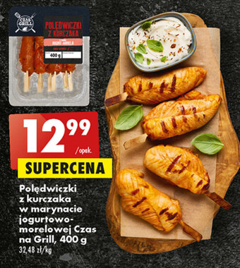 Biedronka Polędwiczki z kurczaka czas na grill oferta