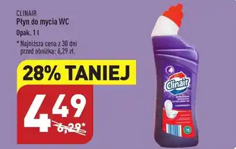 ALDI Płyn do czyszczenia wc clinair oferta