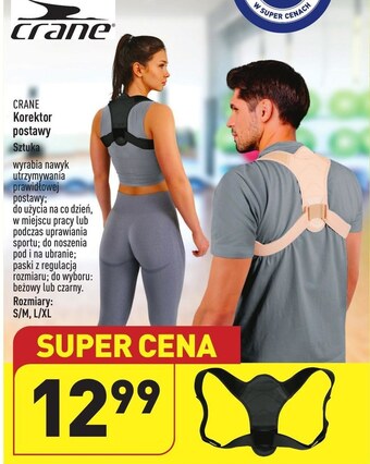 ALDI Korektor postawy crane oferta