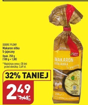 ALDI Makaron dobre plony oferta