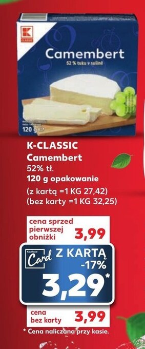 Kaufland Camembert oferta
