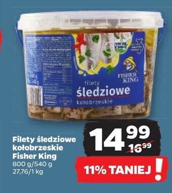 Netto Filety śledziowe fisher king oferta