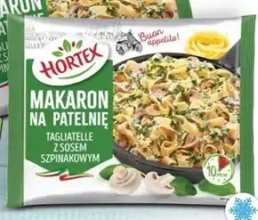 Stokrotka Express Hortex makaron na patelnię tagliatelle ze szpinakiem w sosie śmietankowym 450 g oferta